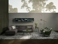 Sofa Vesta oraz fotele paloma Mix w aranżacji