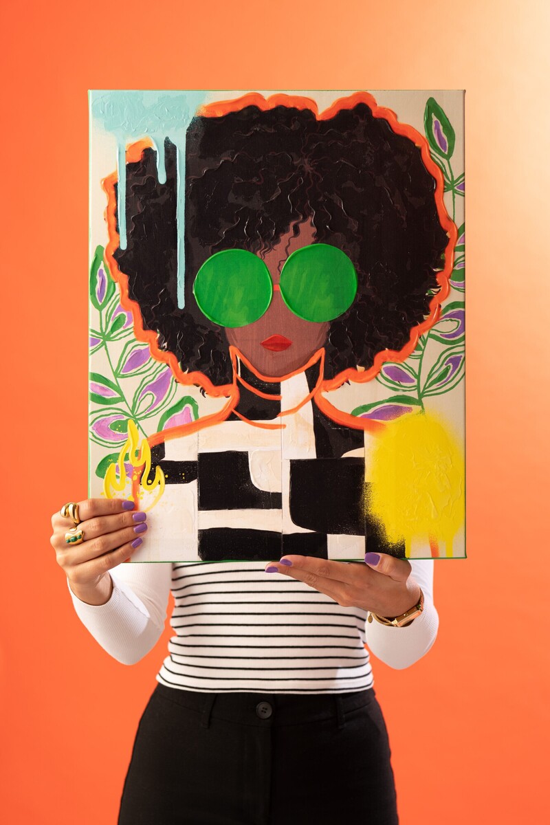 Obraz do pokojów nastolatków, przestrzeni kreatywnych, pracowni, biur artystycznych