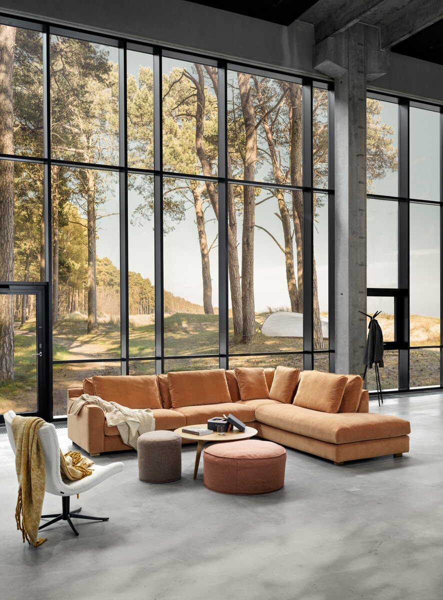 Narożna sofa modułow Grande 