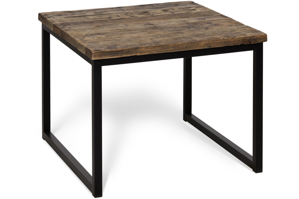 stolik pomocnik mały blat drewno z odzysku