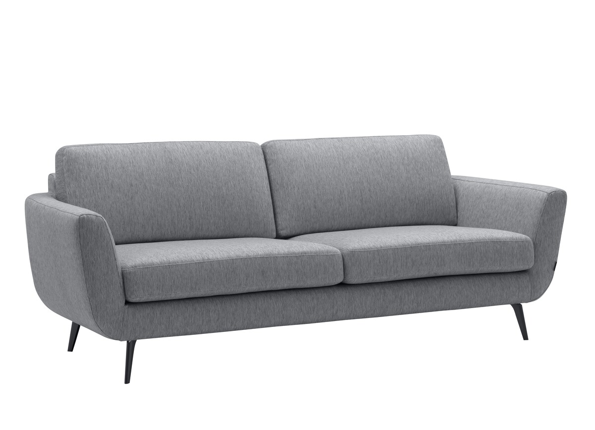 Szara mała sofa Smile 