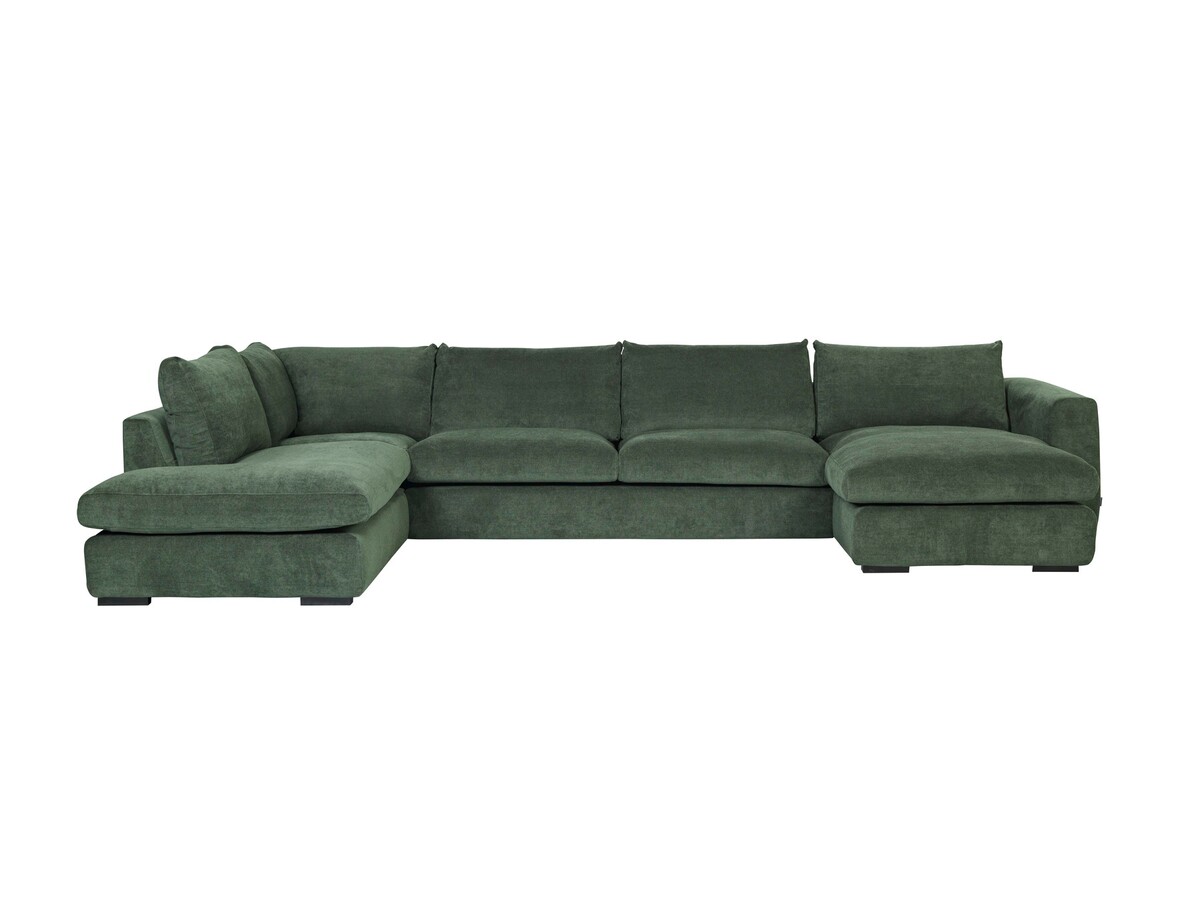 Vida Divan_3-Seater_Chl_ Velvety Dark Green_ front