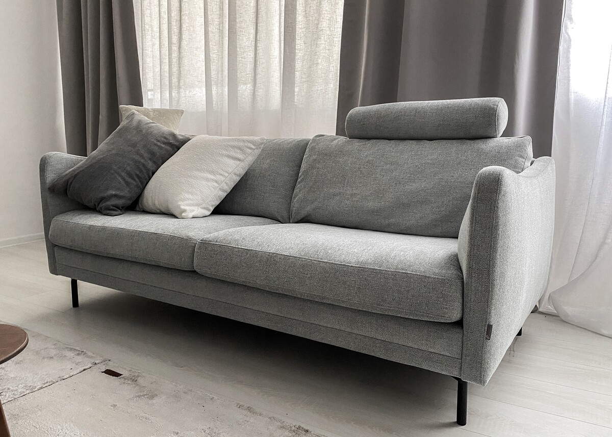 Zgrabna sofa modułowa Avignon idealna do małego mieszkania lub do biura 