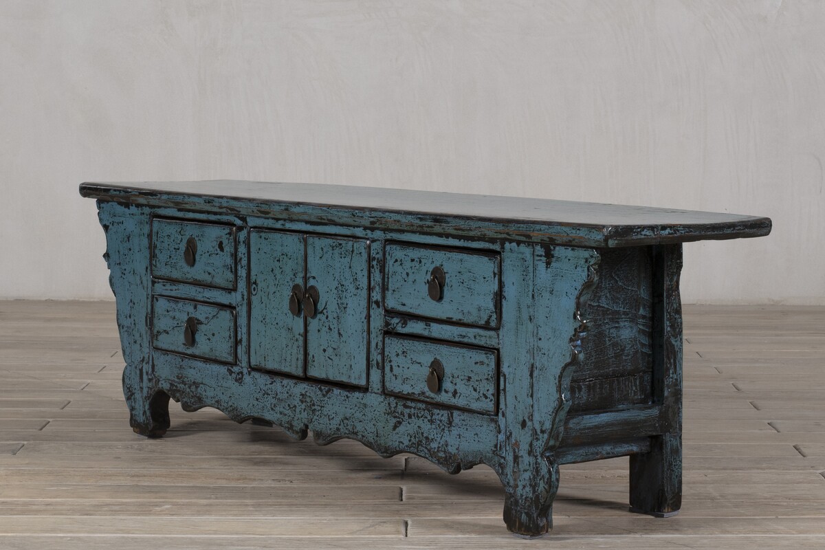 komoda tv turkus z szufladami niska M-57   TA18-7453-170-40-53 (9)