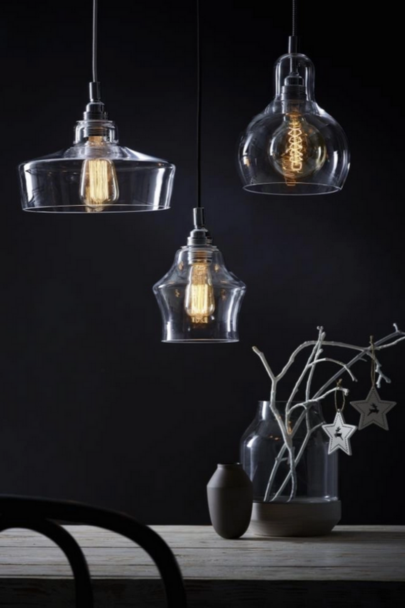 Lampa wisząca, szklana lampa sufitowa