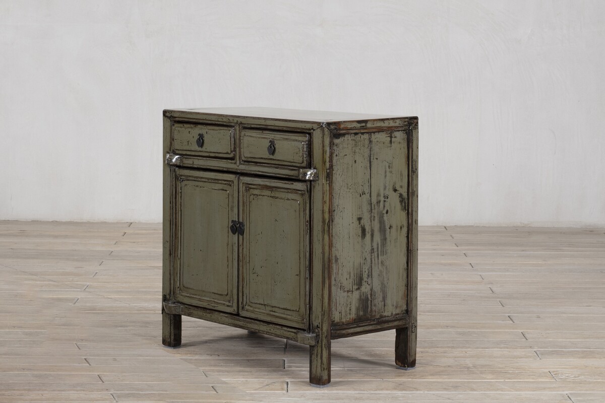 mała komoda szara 100 lat po renowacji chiny M-46   TA22-6847-78-40-77 (3)