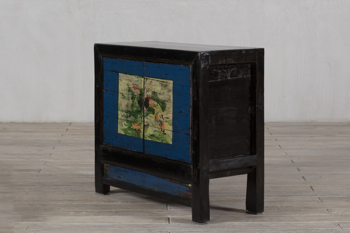 malowana szafka granat i czarny stra apo renowacji M-40   TA18-7228-96-40-83 (9)