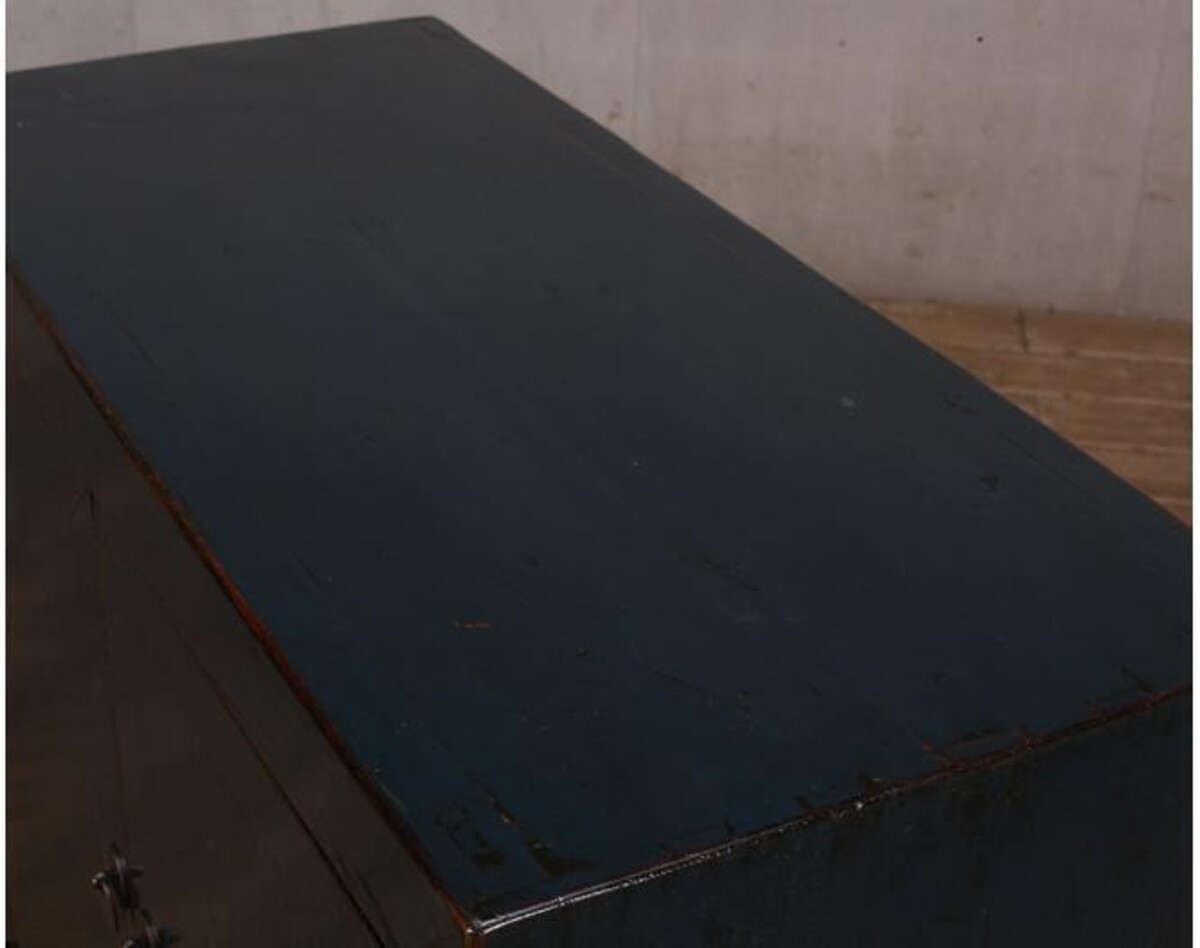 meble po renowacji komódka z dzrwiami granat ornament M-34 TA22-4338 (6)