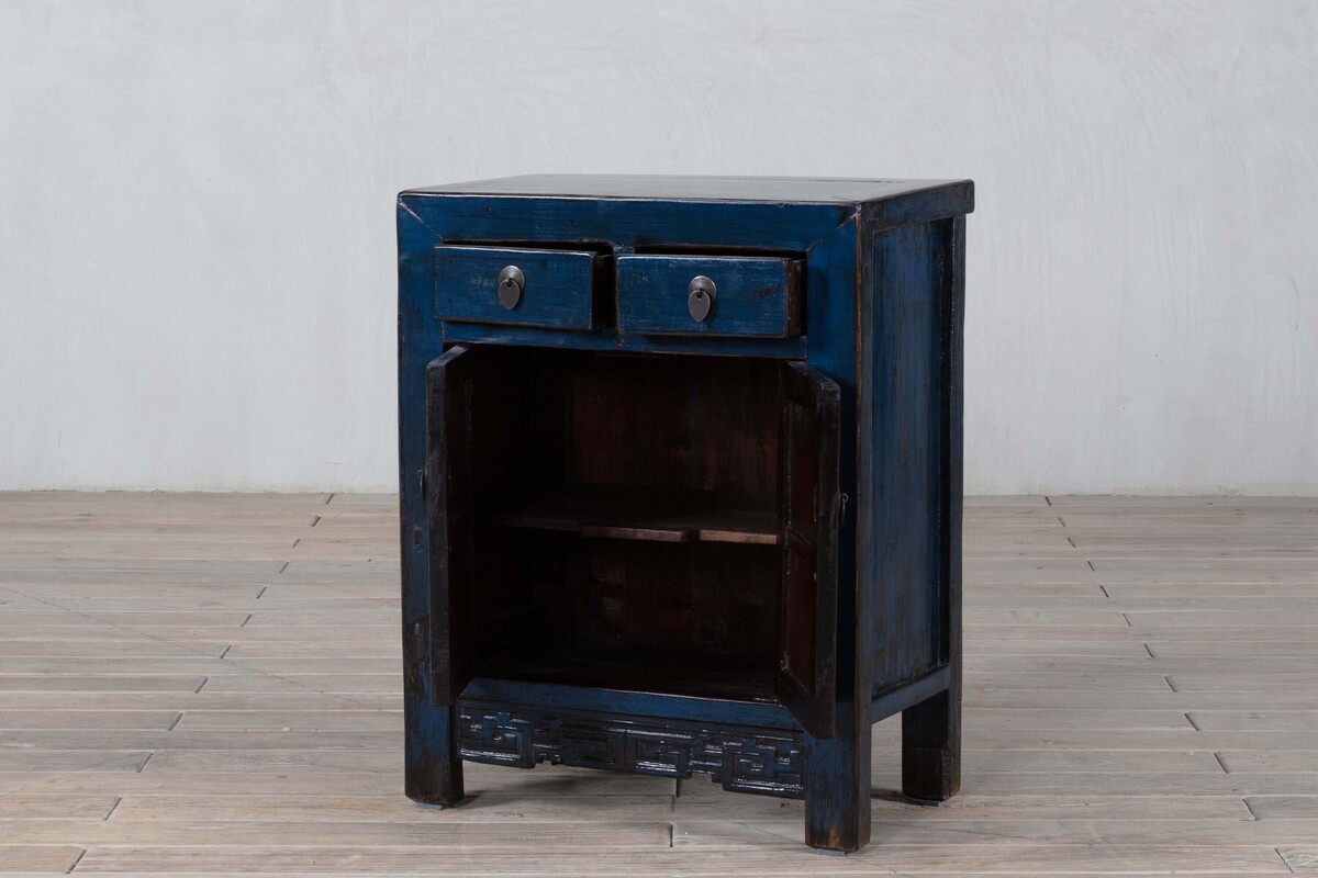 meble z podróży po Chinach granatowa szafka z szufladami M-66   TA18-7313-70-40-87 (4)