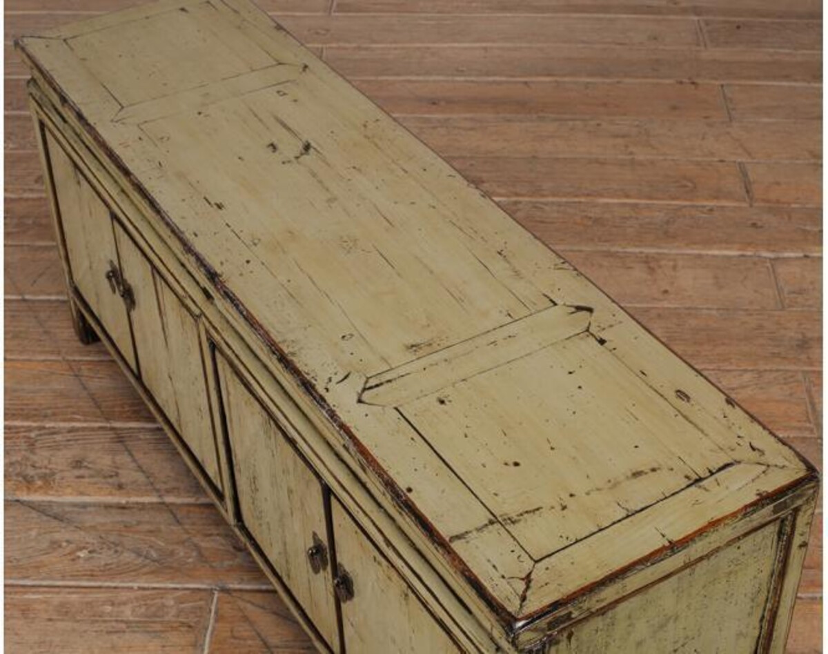 niska komoda TV połysk pastel zieleń beżM-15 TA22-4110 (6)