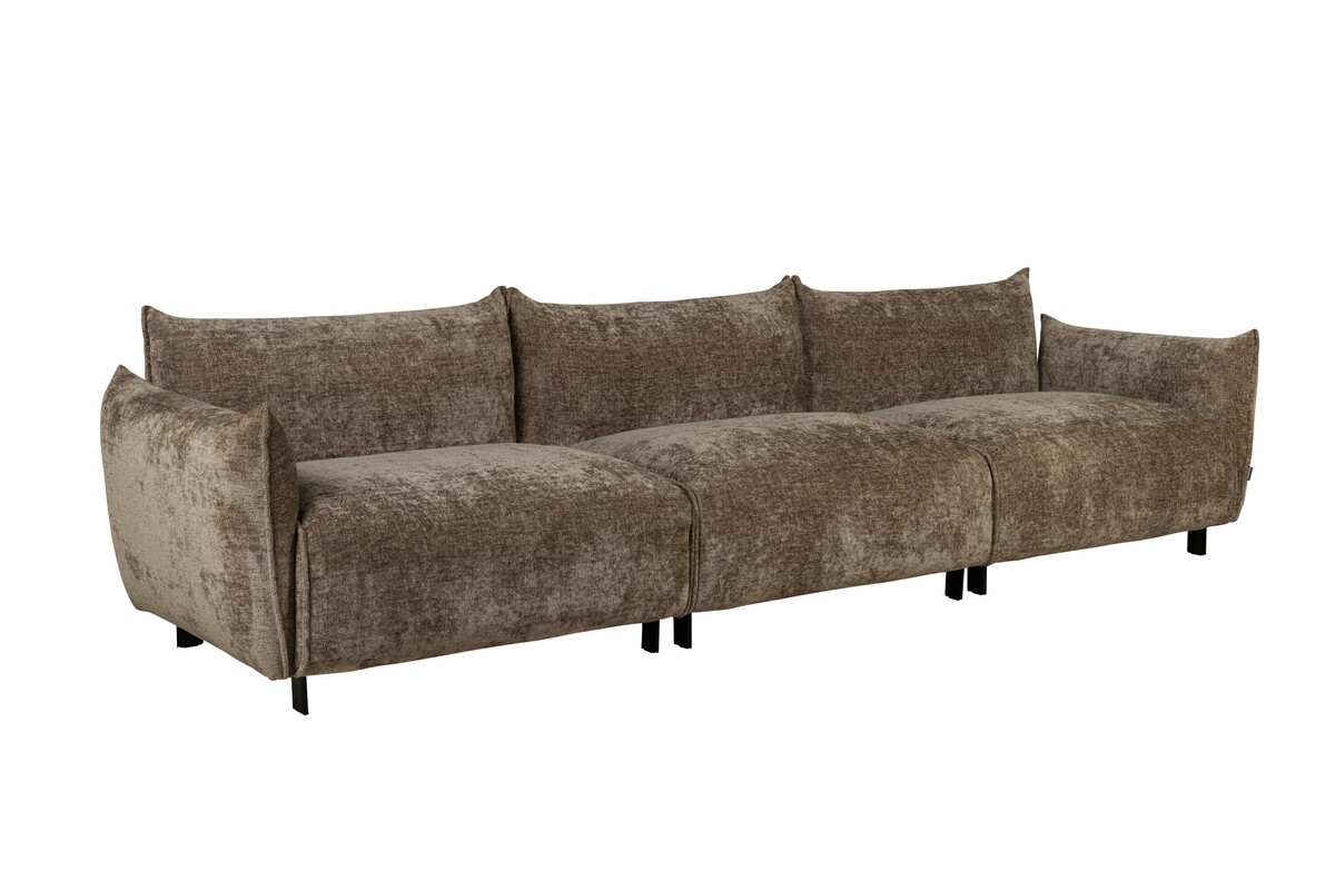 Miękka sofa do relaksu, kanapa z komfortowym siedziskiem, niska sofa lounge