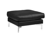 Blues_footstool75x75cm_Golf_black_sideview