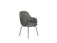 Paloma Dining Chair_ Californa Dark Grey_ sideview.jpg