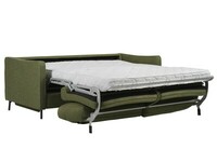 Sleepy_160 cm_ Benson Green_ fully opened bed