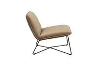 Fly armchair celine taupe side 4