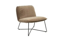 Fly armchair celine taupe side 2