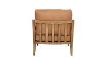 Karetta 1-Seater leather_ bergamo nature_ smoked oak_ back