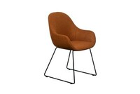 Layla armchair high marilyn bronze side 1