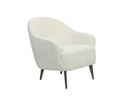 Paloma Armchair_ Alice Cream_ sideview