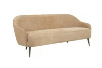 Paloma 3-Seater_ Nubuck Clay 23453