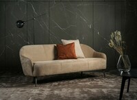 Paloma sofa 3 seater_ Nubuck Clay