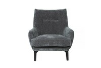 Willow armchair Alice Grey front