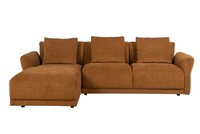 sofa modułowa, ruda kanapa narożna, sofa z regulowanym komfortem, sofa konfigurowalna, sofa z szezlongiem (8)