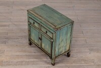 szafka z szufladami i drzwiami pastelowy zielony połysk M-19   TA22-6834-76-40-75 (8)