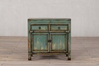 szafka z szufladami i drzwiami pastelowy zielony połysk M-19   TA22-6834-76-40-75 (7)