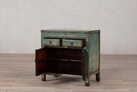 szafka z szufladami i drzwiami pastelowy zielony połysk M-19   TA22-6834-76-40-75 (10)