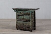oryginalne meble, mała szafka z szufladami chińska turkus jasny M-26   TA18-7380-94-40-85 (6)