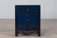 mała niebieska szafka z szufladami po renowacji M-67   TA18-7356-70-40-85 (1)