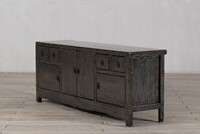 komoda TV niska szara po renowacji M-10    TA18-7317-157-40-61 (9)