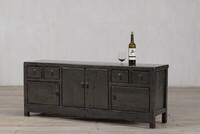 komoda TV niska szara po renowacji M-10    TA18-7317-157-40-61 (11)