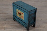 ciekawe szafki błękitne malowane drewno lite egzotyczne M-39   TA18-7182-99-40-85 (8)