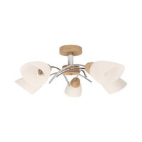 Oska-Lampa-Sufitowa-5xE27-Max-60W-Dab-Olejowany-Chrom-Metal-Bialy-Szklany-Klosz-4812_2