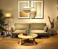 sofa nowoczesna; sofa beżowa; sofa 3 osobowa; sofa do salonu; sofa loftowa; sofa na metalowych nogach; wygodna sofa; minimalistyczna sofa; sofa japandi; sofa skandynawska; elegancka sofa; designerska sofa; kanapa loft; (6)