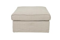 Copenhagen Special footstool_ Tristan sand_ petito blk chrom side 3