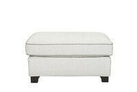 pufa Fama Footstool LC March Light Grey kedra March Dark Grey leg Delphy COL_ front