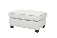 Fama Footstool LC March Light Grey kedra March Dark Grey leg Delphy COL_ side