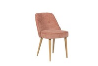 Oscar dining chair_ velvety peach_ oscar chair oak 