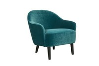 Paloma Armchair Celine Petrol leg Paloma 