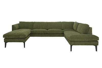 Zielona sofa narożna Avignon 