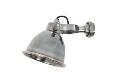 kinkiet srebrny loftowy, kinkiet obracany, kinkiety ruchome MAXIM-50732