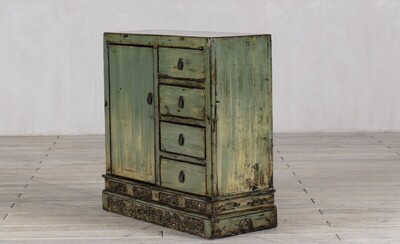 meble z podróży po Chinach, oryginalne szafki połysk zielony pastel , turkus M-61   TA18-6980-90-40-93-1 (9)