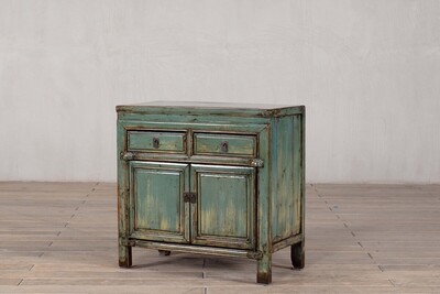 szafka z szufladami i drzwiami pastelowy zielony połysk M-19   TA22-6834-76-40-75 (6)